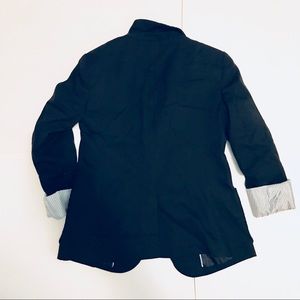 GAP Jackets & Coats - GAP Navy Classic Cuffed Women's Blazer GAP Jackets & Coats - GAP Navy Classic Cuffed Women's Blazer
